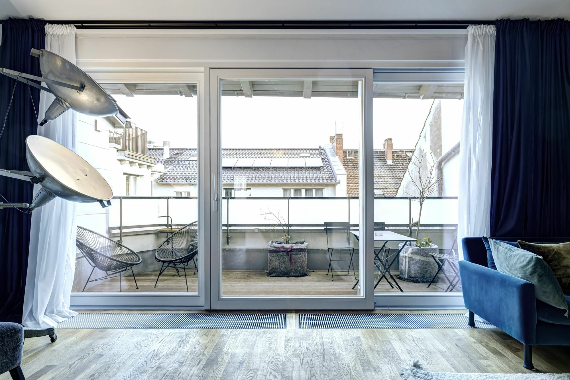 Two-Bedroom Penthouse Rooftop Terrace